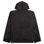 Denim Hoodie - Gray