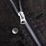 Denim Hoodie - Gray