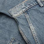 Denim Logo Cargos - Light Wash