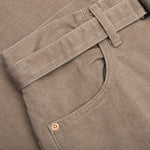 Belted Jeans - Beige