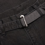 Belted Jeans - Gray