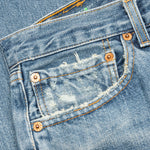 Denim Repair Pants - Indigo