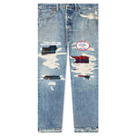 Denim Repair Pants - Indigo