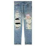 Denim Repair Pants - Indigo