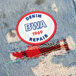 Denim Repair Pants - Indigo