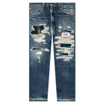 Denim Repair Pants - Indigo
