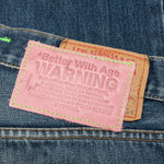 Denim Repair Pants - Indigo