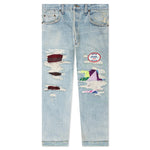 Denim Repair Pants - Indigo
