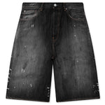 Denim Shorts - Black