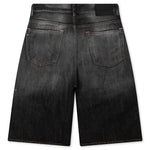 Denim Shorts - Black