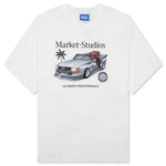 Des Bear T-Shirt - White