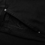 Destroyed Carpenter Pant - Washed Black