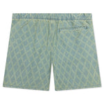 Diamond Jacquard Shorts - Light Indigo