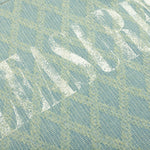 Diamond Jacquard Zip Hoodie - Light Indigo