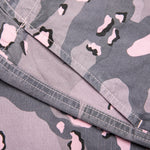 Dipped Cargo Pants - Pink Nectar
