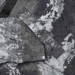 Dissolving Grid Camo Jacket - Grey