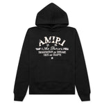 Distressed Arts District Hoodie - Black
