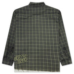 Dockweiler Flannel Overshirt - Navy