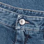 Double Cargo Denim Jeans - Washed Indigo