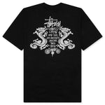 Double Dragon Pigment Dyed Tee - Black