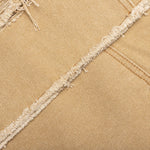 Ryan Double Knee Shorts - Washed Brown