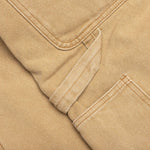 Ryan Double Knee Shorts - Washed Brown