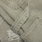 Ryan Double Knee Shorts - Washed Olive