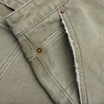 Ryan Double Knee Shorts - Washed Olive