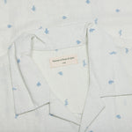 Doves Linen Button-Up - White