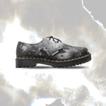 Dr. Martens x Pleasures 1461 Bex - Black/White Tie Dye