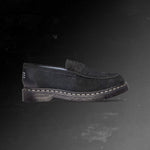 Dr. Martens x Neighborhood Penton Creeper - Black Hairy Suede Smooth