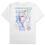 Drawing Lab Screen Printed T-Shirt - White