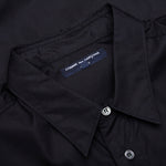 Drawstring L/S Shirt - Black
