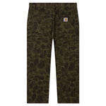 Duck Single Knee Pant Garment Dyed - Camo Duck Green/Office Green