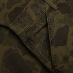 Duck Single Knee Pant Garment Dyed - Camo Duck Green/Office Green