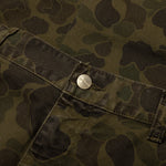 Duck Single Knee Pant Garment Dyed - Camo Duck Green/Office Green