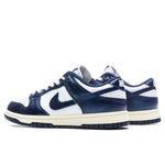 Women's Dunk Low Vintage Navy - White/Midnight Navy/Coconut Milk