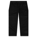 Elasticated Wait Zip Off Denim Pants - Black