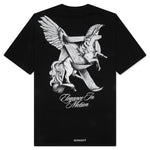 Elegance In Motion T-Shirt - Jet Black