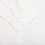 Embroidered Figures Button Up - White