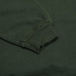 Embroidery Script Logo Crewneck - Forest Green