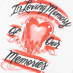 Airbrush Button Up - White