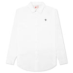 Airbrush Button Up - White