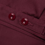 Hopeless Romantic Work Jacket - Burgundy