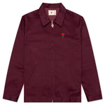 Hopeless Romantic Work Jacket - Burgundy