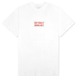 Logo Type Tee - White