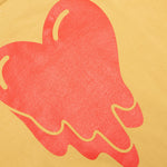 Wavy Script L/S Tee - Yellow