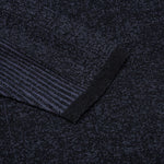 Engineered Panel Sweater - Navy