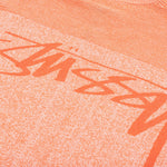 Engineered Panel Sweater - Orange