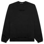 Essentials Crewneck - Jet Black